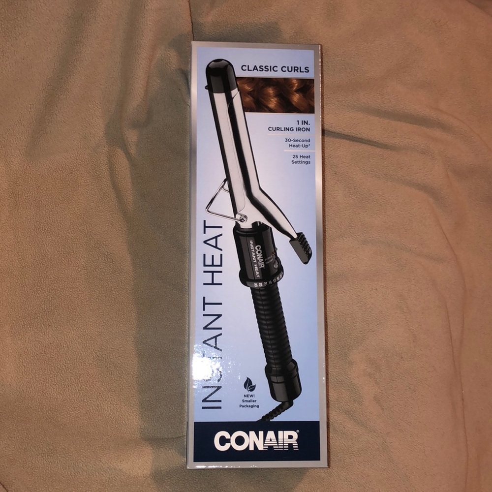 Conair, instant heat curling iron 1 inch new with tags unopened - Picture 1 of 4